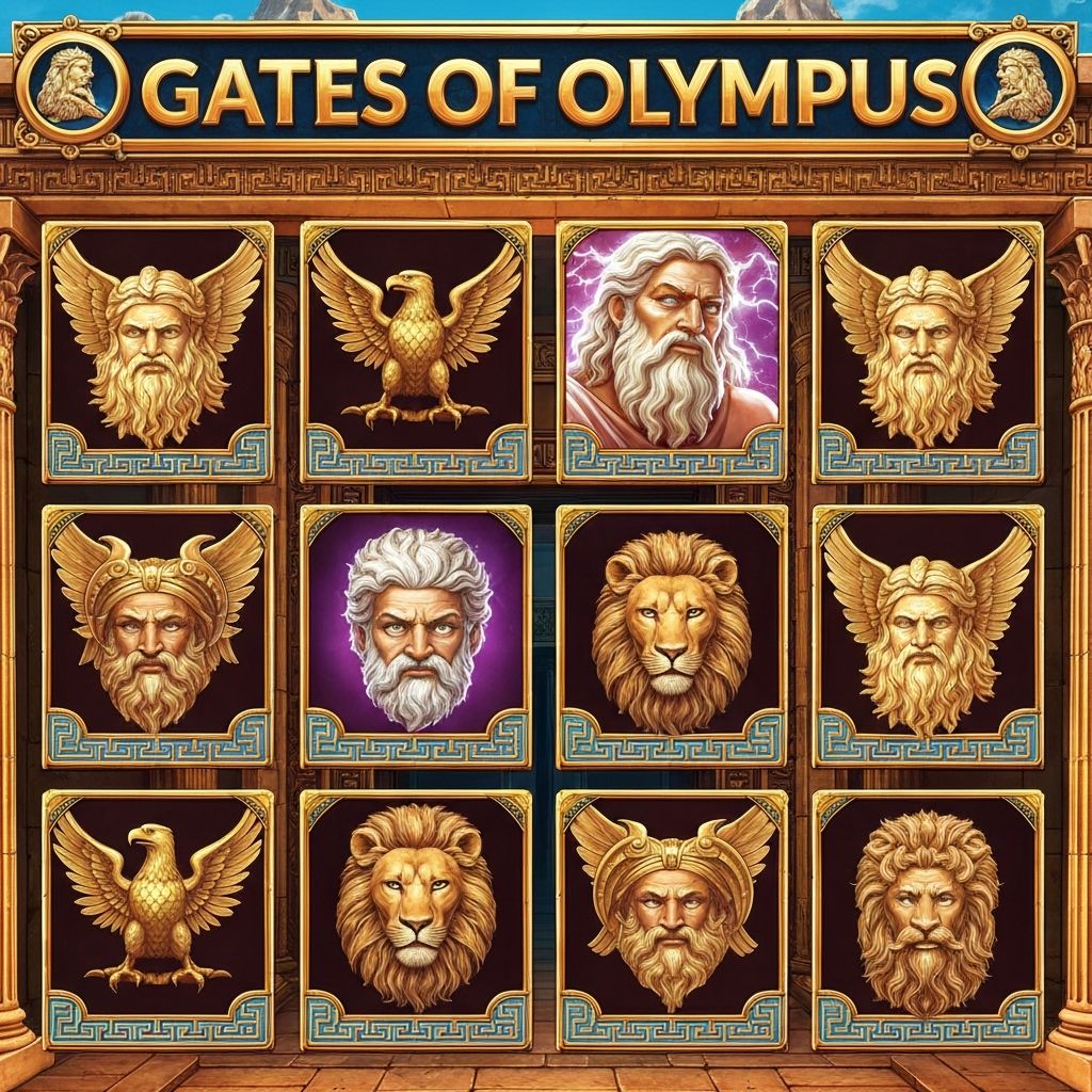 Gates of Olympus - Jeu de casino en ligne sur 1XBET Africa