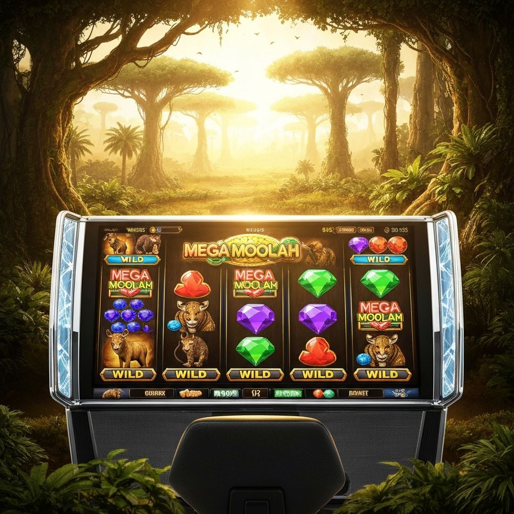 Mega Moolah - Jeu de casino en ligne sur 1XBET Africa